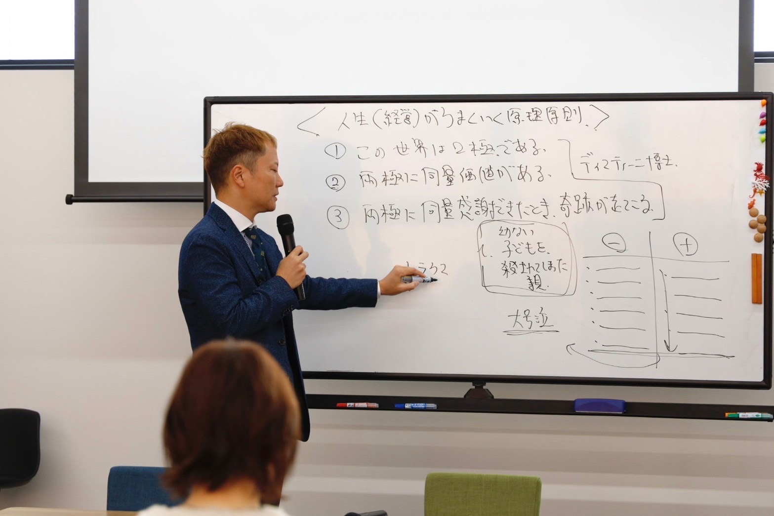 登壇するかめちゃん